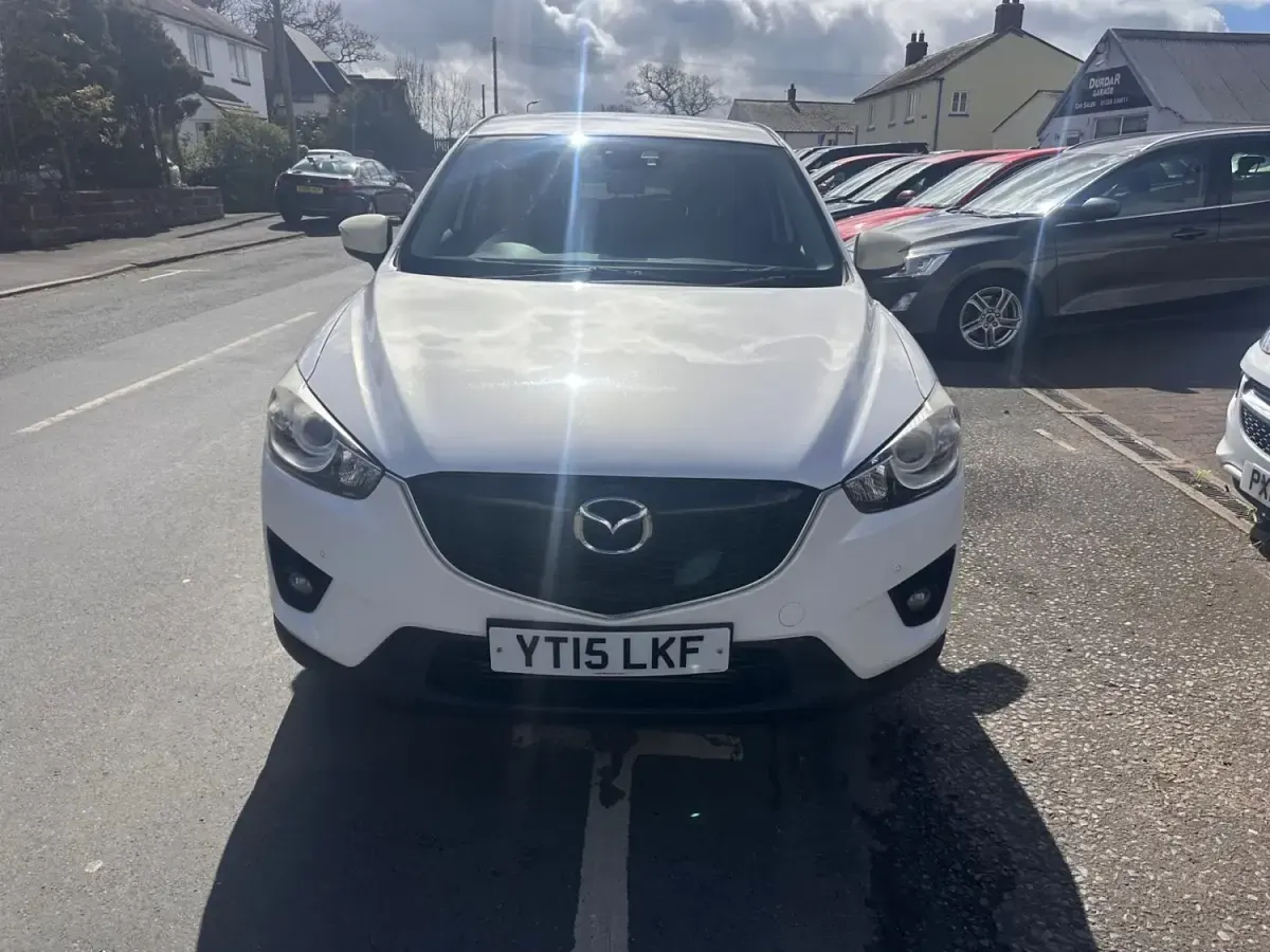 Używany Mazda CX-5 175 KM (128 kW) 2015 Biały SUV
