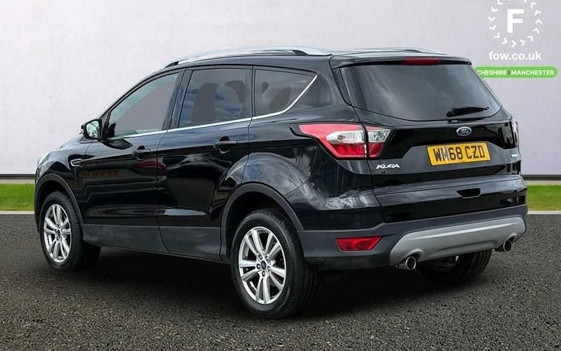 Used Ford Kuga Zetec 150 HP (110 kW) 2018 Black SUV