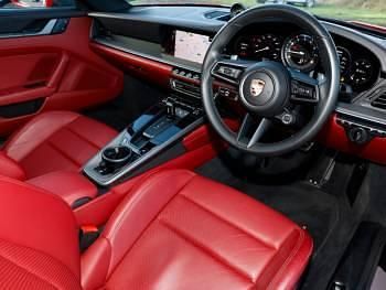 Used Porsche 992 385 HP (283 kW) 2023 Red Coupe