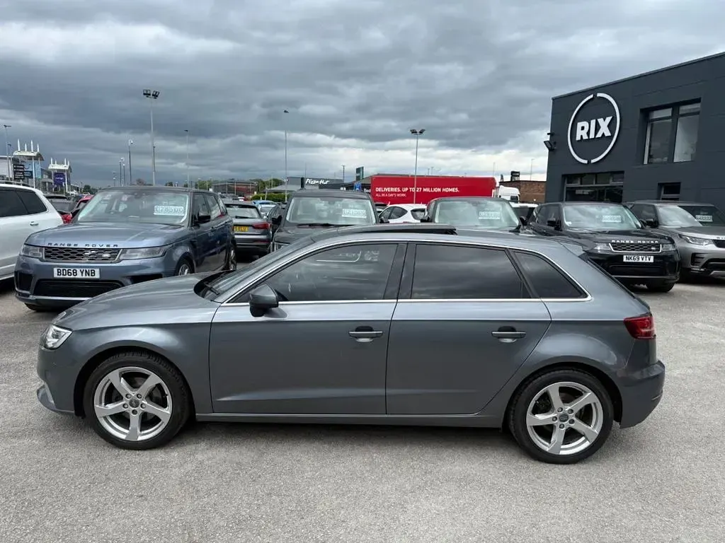 Used Audi A3 Sportback Sport 116 HP (85 kW) 2018 Grey Hatchback