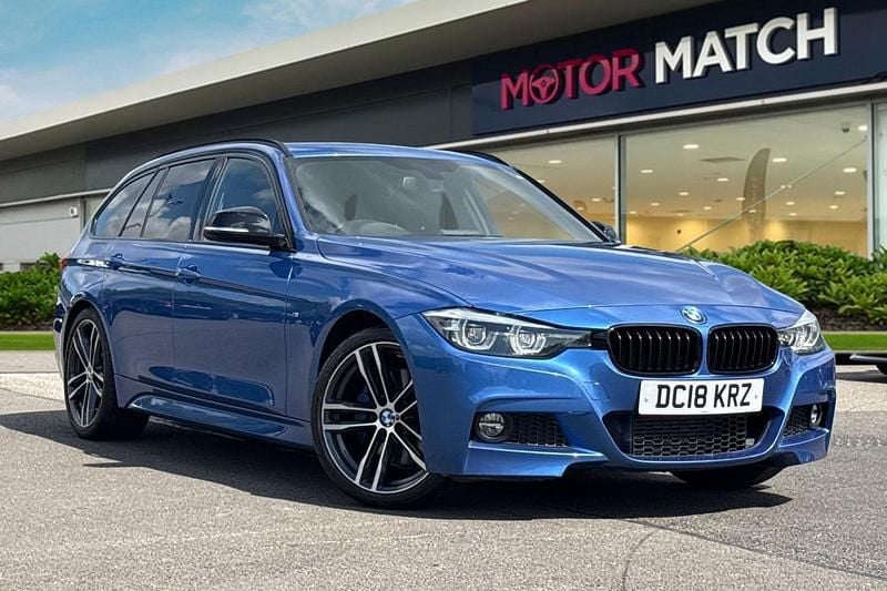 Blue Used 2018 BMW 320 M Sport Estate | £20,299 (Fair price) - Image 1/4