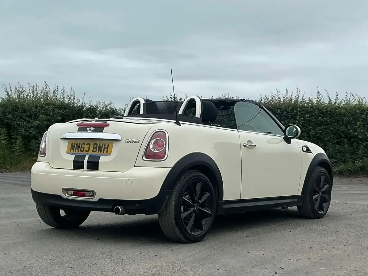 Used Mini Cooper Roadster 2014 White Cabriolet