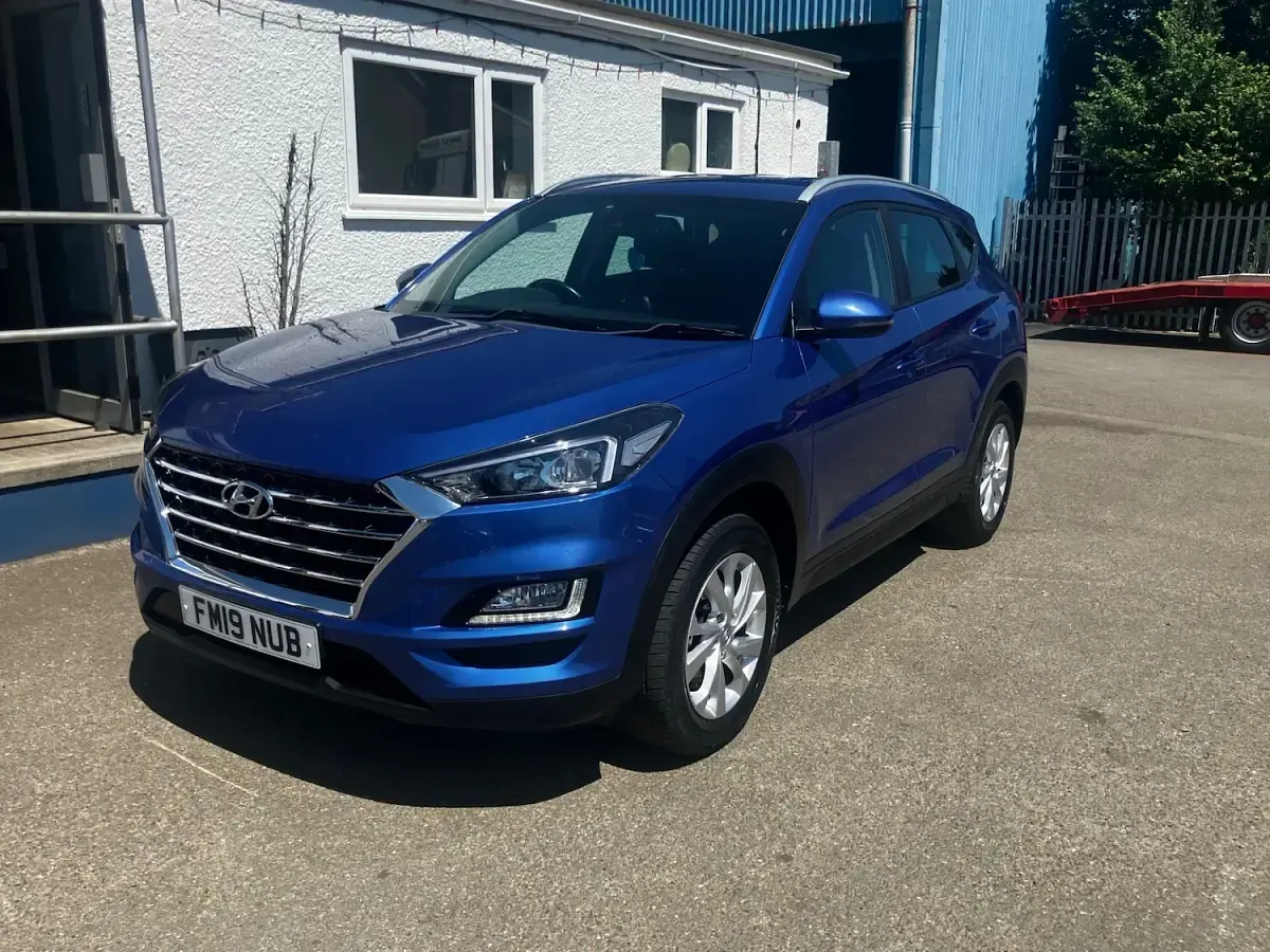 Used Hyundai Tucson SE 2019 Blue SUV