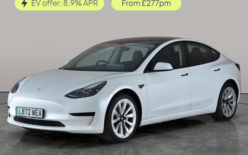 Used Tesla Model 3 RWD 208 kW (283 HP) 2022 White Sedan