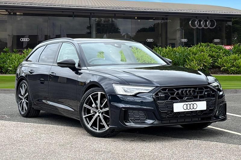 Blue New 2024 Audi A6 Black Edition Estate | £47,495 (Good price) - Image 1/4