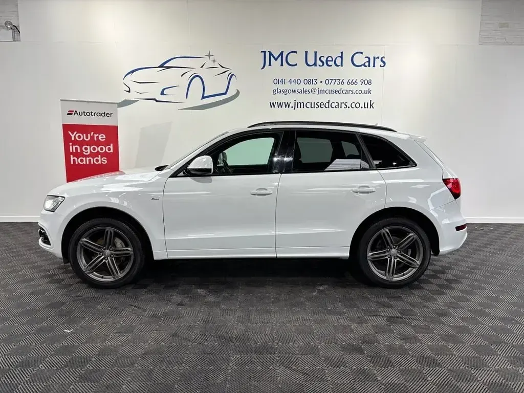Used Audi Q5 S-line plus 177 HP (130 kW) 2015 White SUV