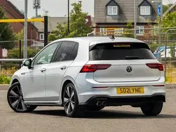 Used VW Golf VIII GTD 200 HP (147 kW) 2021 Silver Hatchback