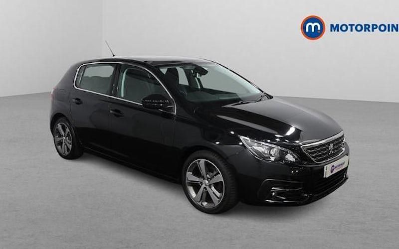 Used Peugeot 308 Allure 131 HP (96 kW) 2019 Black Hatchback