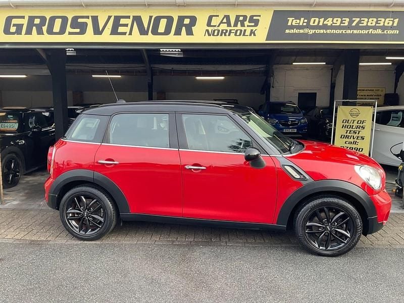 Red Used 2013 Mini Cooper SD Countryman SUV | £5,995 (Fair price) - Image 1/4