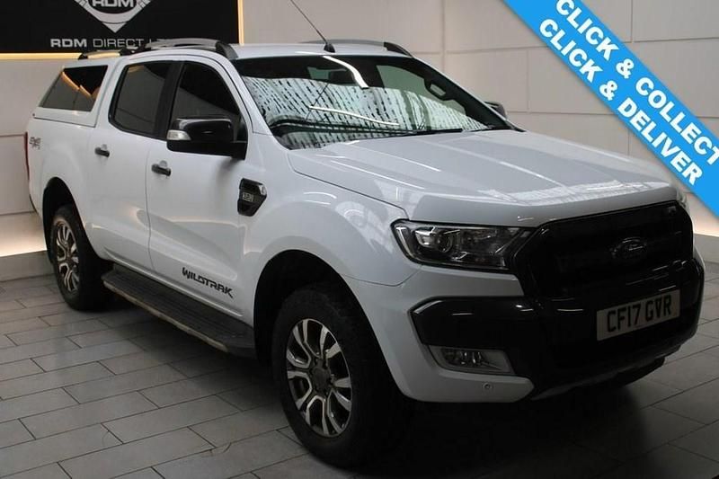 Used Ford Ranger Wildtrack 200 HP (147 kW) 2017 White Pickup