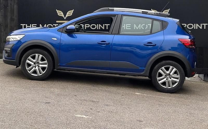 Used Dacia Sandero Comfort 100 HP (73 kW) 2021 Blue Hatchback