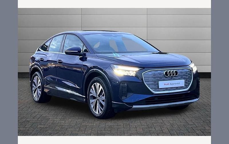 Blue Used 2022 Audi Q4 Sportback e-tron Sport SUV | £22,750 - Image 1/4