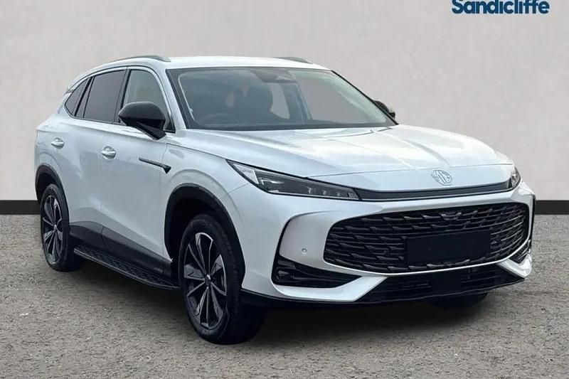 New MG HS Trophy 2025 Solid  white pearl SUV