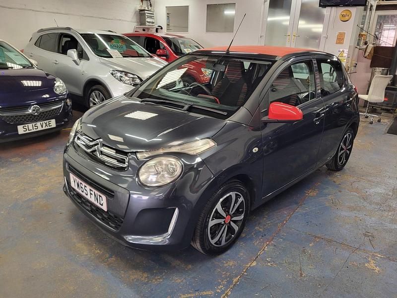 Usado Citroën C1 Feel 67 HP (49 kW) 2016 Cinzento Citadino