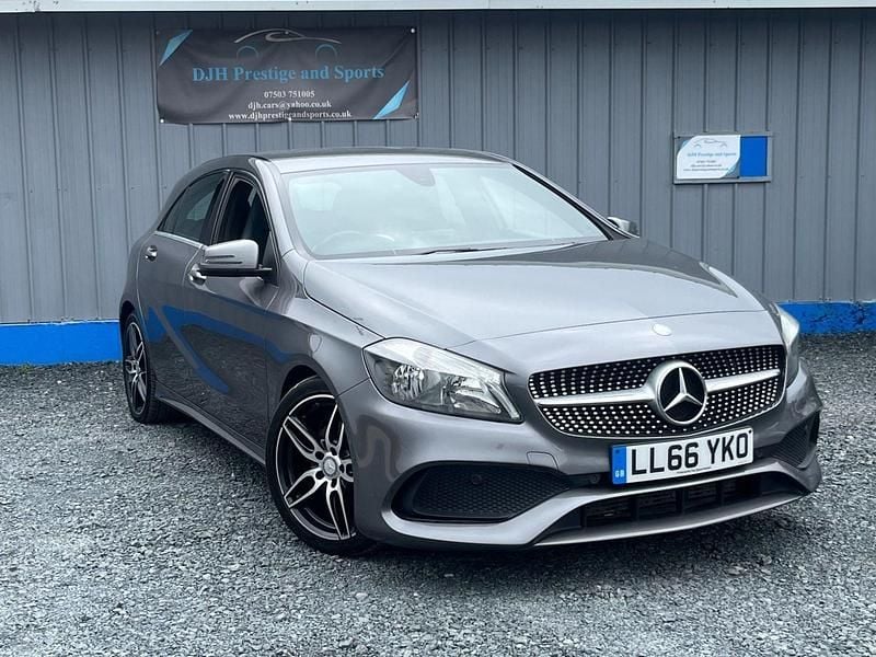 Grey Used 2017 Mercedes A180 AMG line Hatchback | £8,889 (Fair price) - Image 1/4