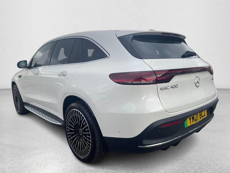 Used Mercedes EQC400 AMG Line Premium Plus 300 kW (408 HP) 2021 White SUV