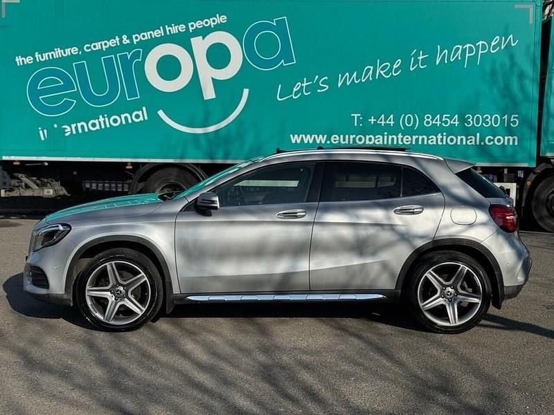 Used Mercedes GLA220 AMG line 177 HP (130 kW) 2017 Silver SUV
