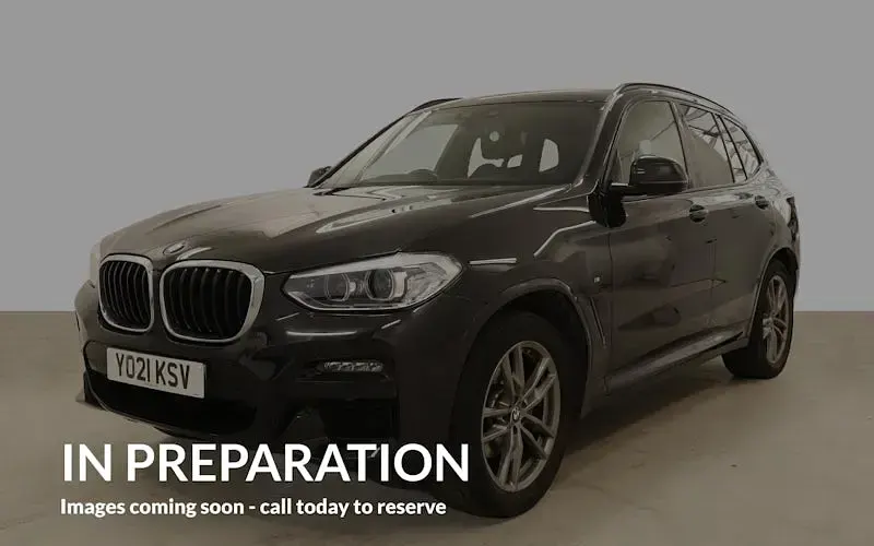 Used BMW X3 M Sport 184 HP (135 kW) 2021 Black SUV