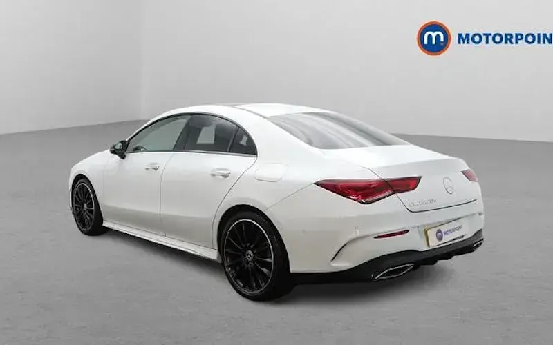 Used Mercedes CLA220 AMG Line Premium Plus 190 HP (139 kW) 2022 White Sedan