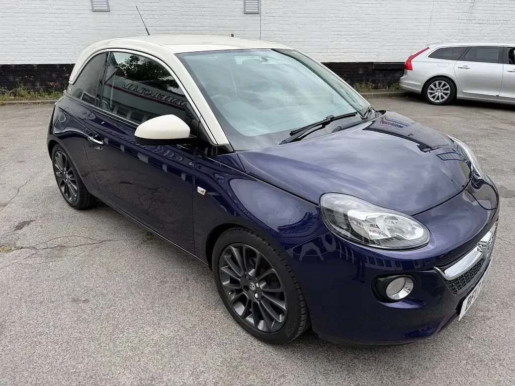 Used Vauxhall Adam Jam 70 HP (51 kW) 2017 Blue Hatchback