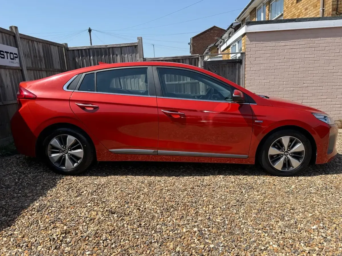 Used Hyundai Ioniq Premium SE 2018 Orange Hatchback
