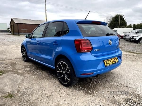 Used VW Polo SEL 90 HP (66 kW) 2014 Blue Hatchback