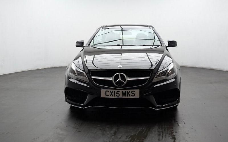 Used Mercedes E200 AMG line 184 HP (135 kW) 2015 Black Coupe