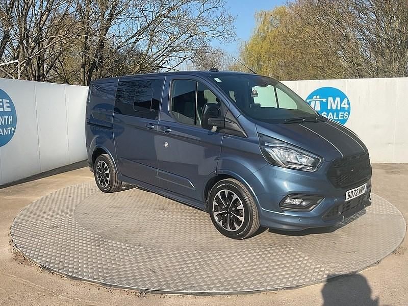 Used Ford Transit Custom Sport 170 HP (125 kW) 2022 Blue Van