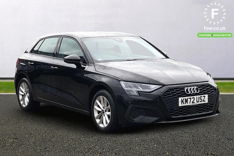 Black Used 2022 Audi A3 Hatchback | £18,599 (Good price) - Image 1/4