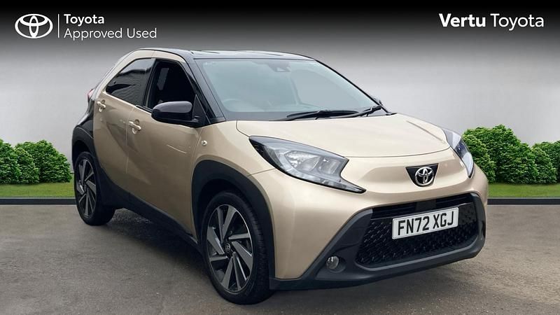 Beige Used 2022 Toyota Aygo X SUV | £12,142 - Image 1/3