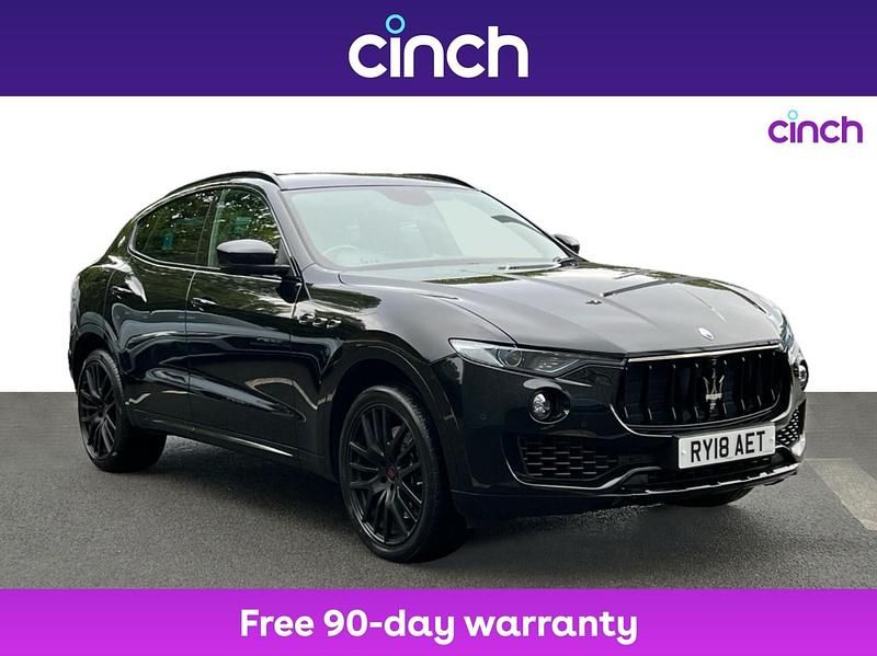 Black Used 2018 Maserati Levante SUV | £25,999 (Good price) - Image 1/3