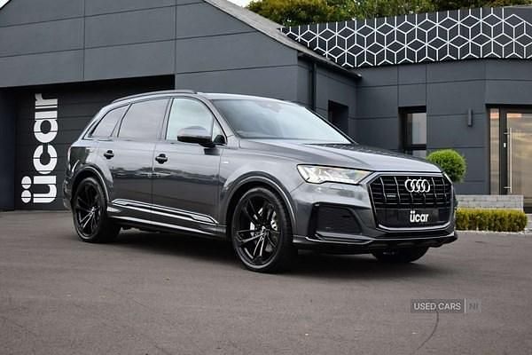 Grey Used 2020 Audi Q7 S-Line SUV | £35,995 (Fair price) - Image 1/4