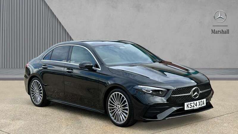 Black Used 2024 Mercedes A200 AMG Line Premium Plus Sedan | £28,642 (A bit pricey) - Image 1/4