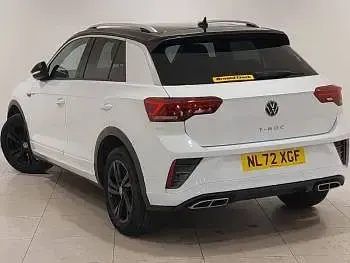Used VW T-Roc R-line 150 HP (110 kW) 2022 White SUV
