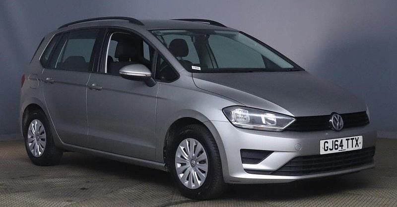 Silver Used 2014 VW Golf Sportsvan S MPV | £4,495 (Fair price) - Image 1/1