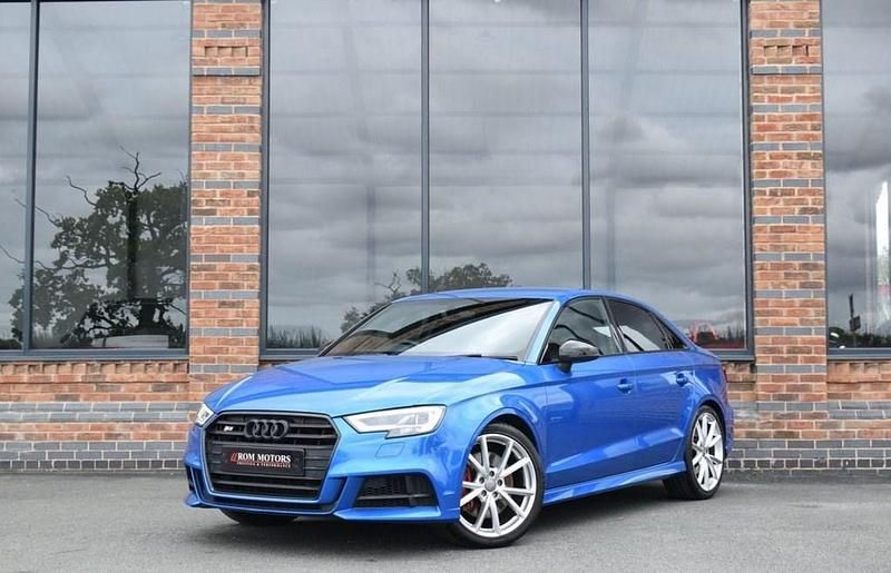 Blue Used 2018 Audi S3 Black Edition Sedan | £20,999 (Fair price) - Image 1/4