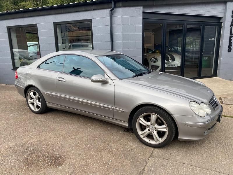 Used Mercedes CLK240 Avantgarde 2003 Silver Coupe