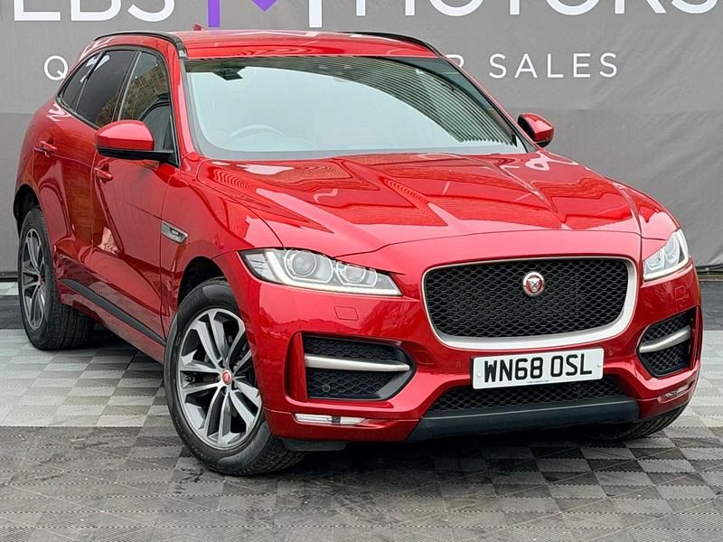 Second-hand Jaguar F-Pace R-Sport 2018 Roșu SUV