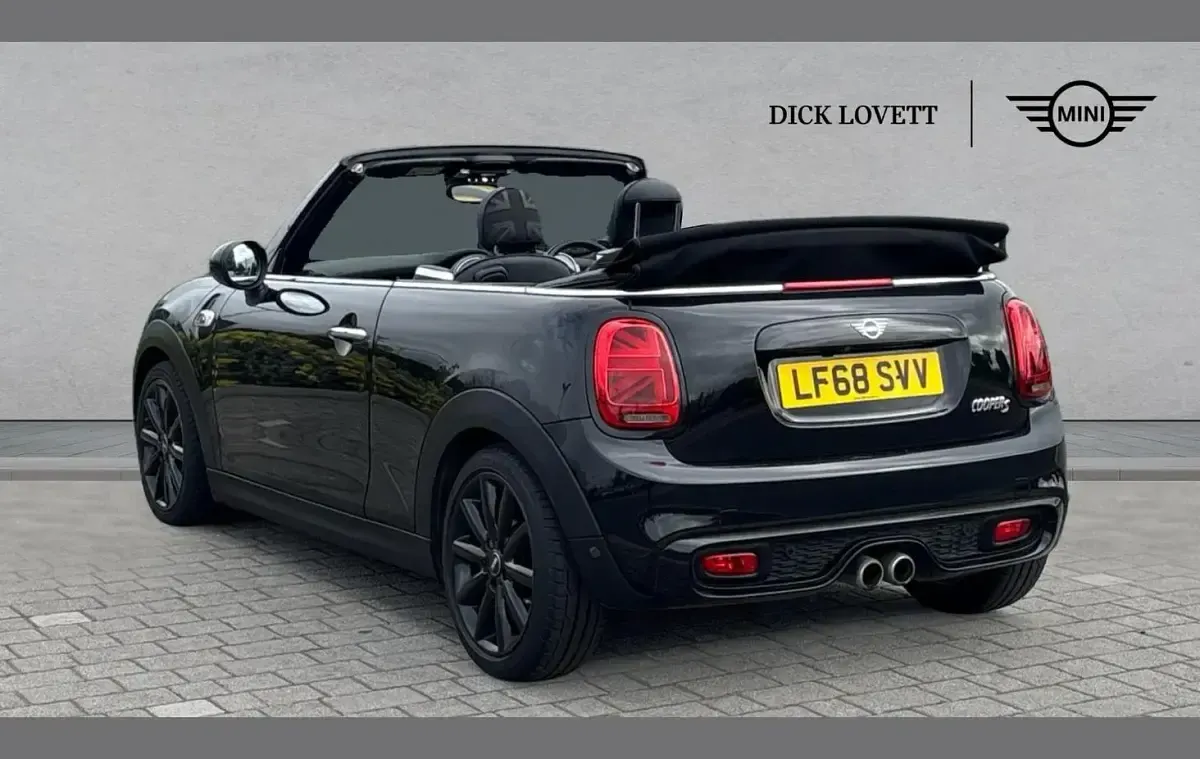 Used Mini Cooper S Cabriolet 188 HP (138 kW) 2018 Black Cabriolet