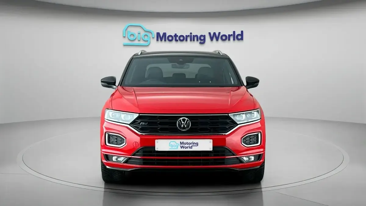 Used VW T-Roc R-line 150 HP (110 kW) 2019 Red SUV