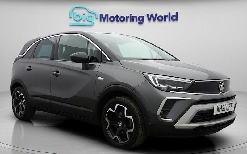 Used Vauxhall Crossland Elite 131 HP (96 kW) 2021 Grey SUV