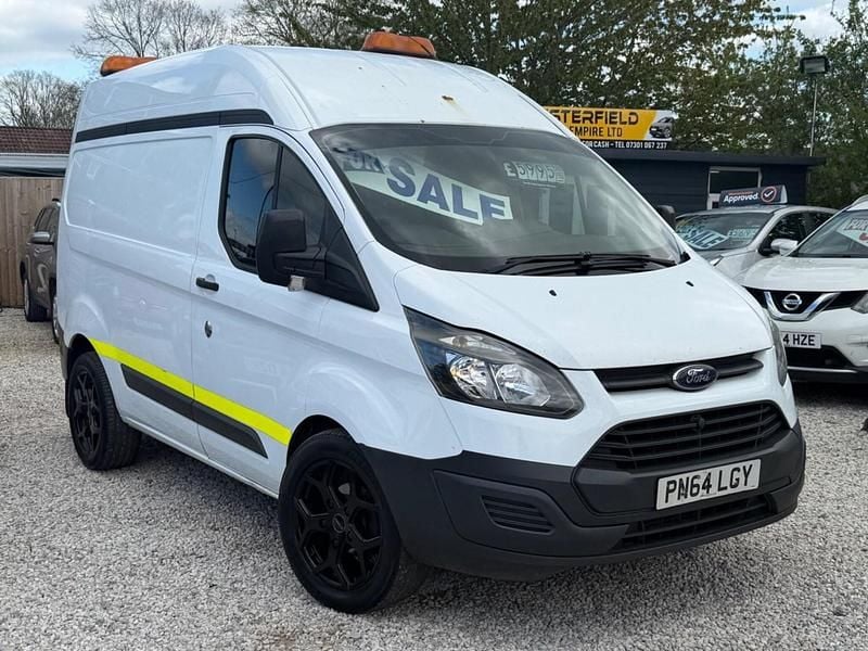 Used Ford Transit Custom 100 HP (73 kW) 2014 White Van