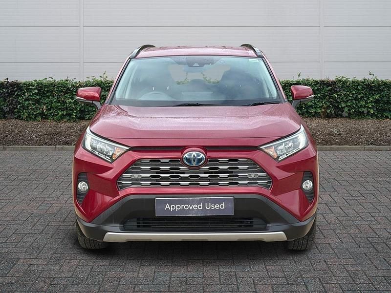 Used Toyota RAV4 Hybrid Design 2019 Tokyo red SUV