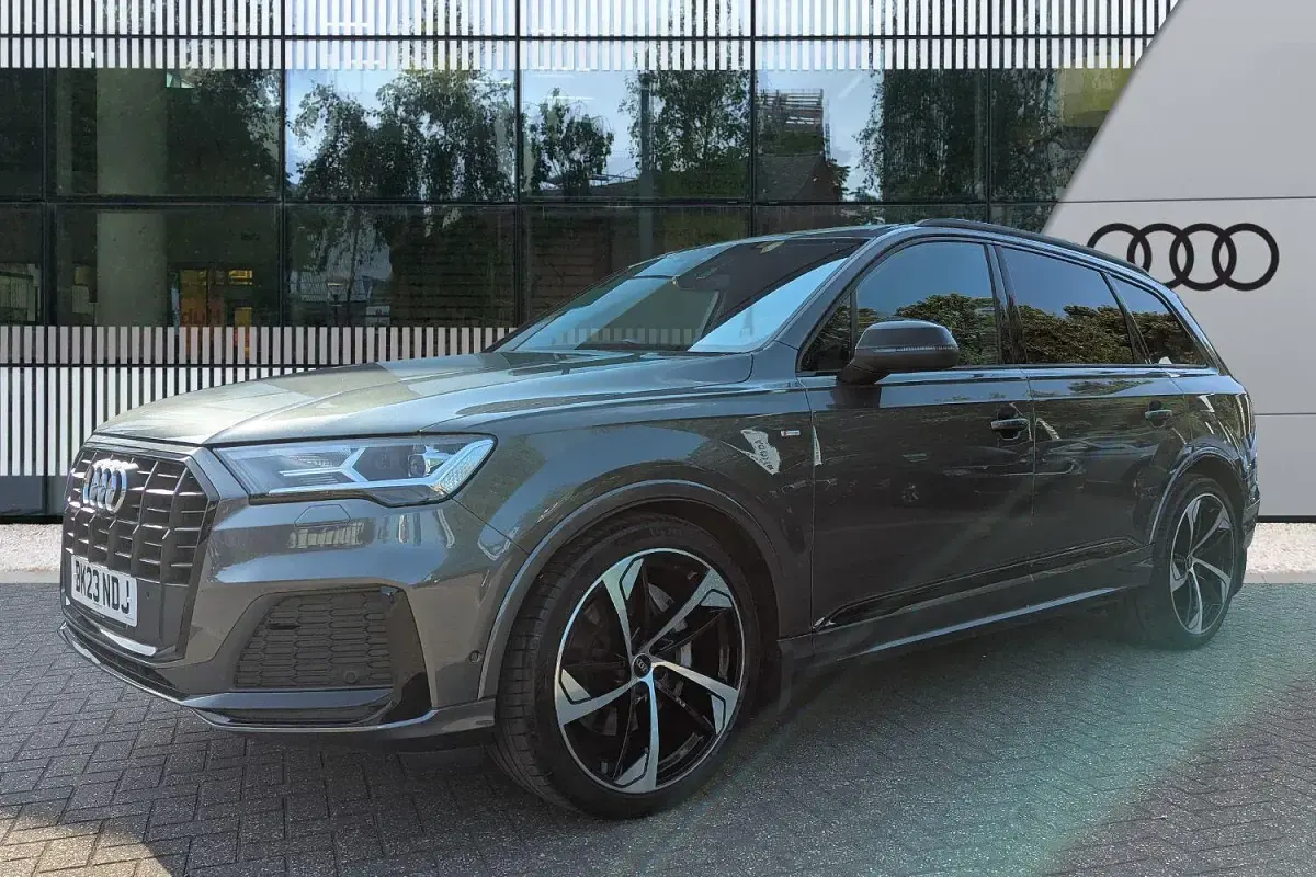 Used Audi Q7 Black Edition 2023 Grey SUV