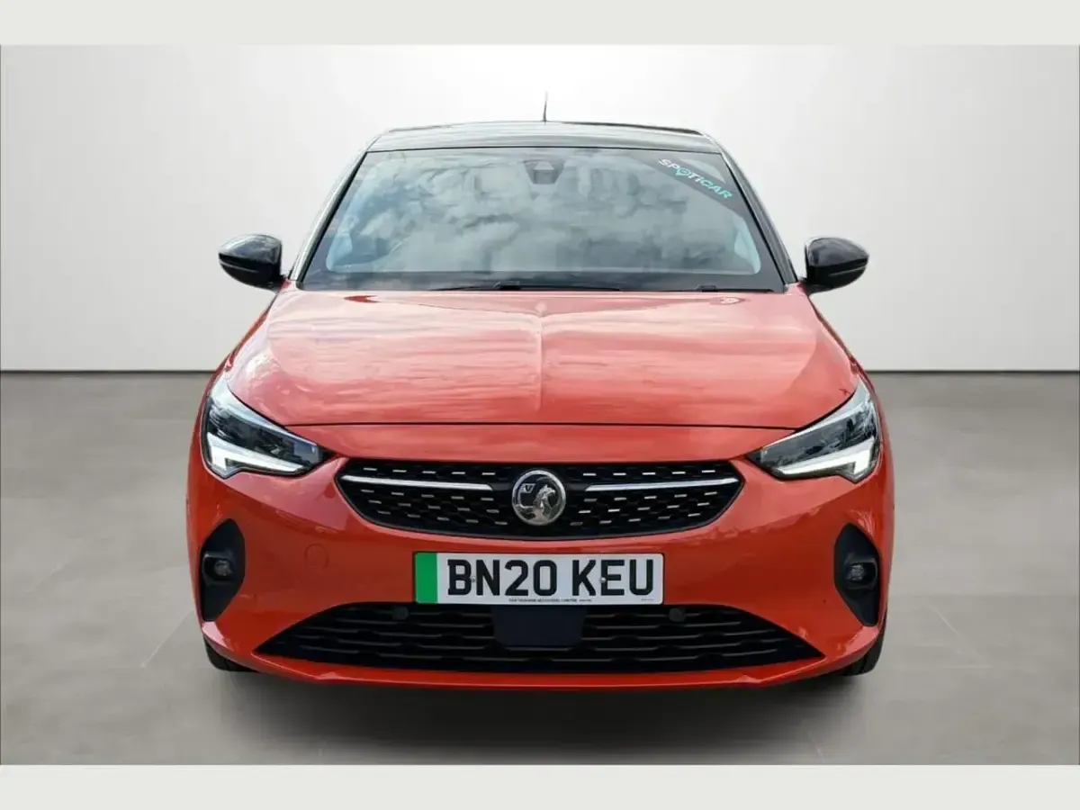 Used Vauxhall Corsa-e Elite 98 kW (134 HP) 2020 Orange Hatchback
