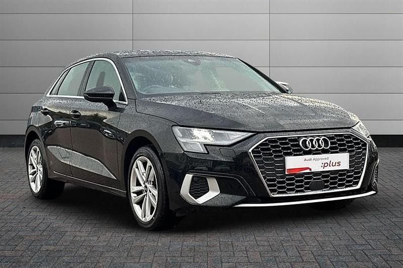Brilliant black Used 2021 Audi A3 Sport | £17,999 (Good price) - Image 1/4