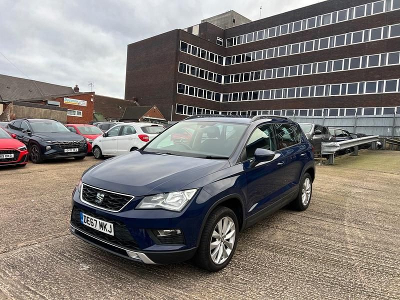 Used Seat Ateca SE 150 HP (110 kW) 2017 Blue SUV