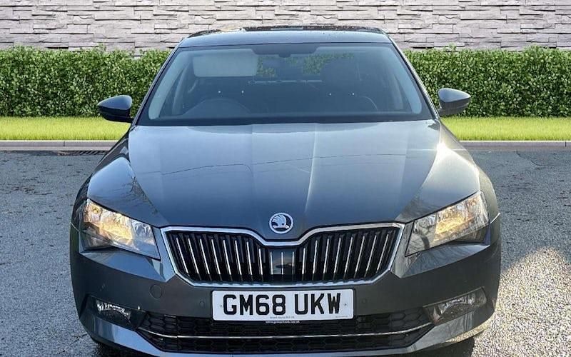 Used Skoda Superb SE Technology 150 HP (110 kW) 2019 Grey Hatchback