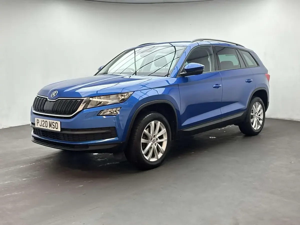 Used Skoda Kodiaq SE 150 HP (110 kW) 2020 Blue SUV