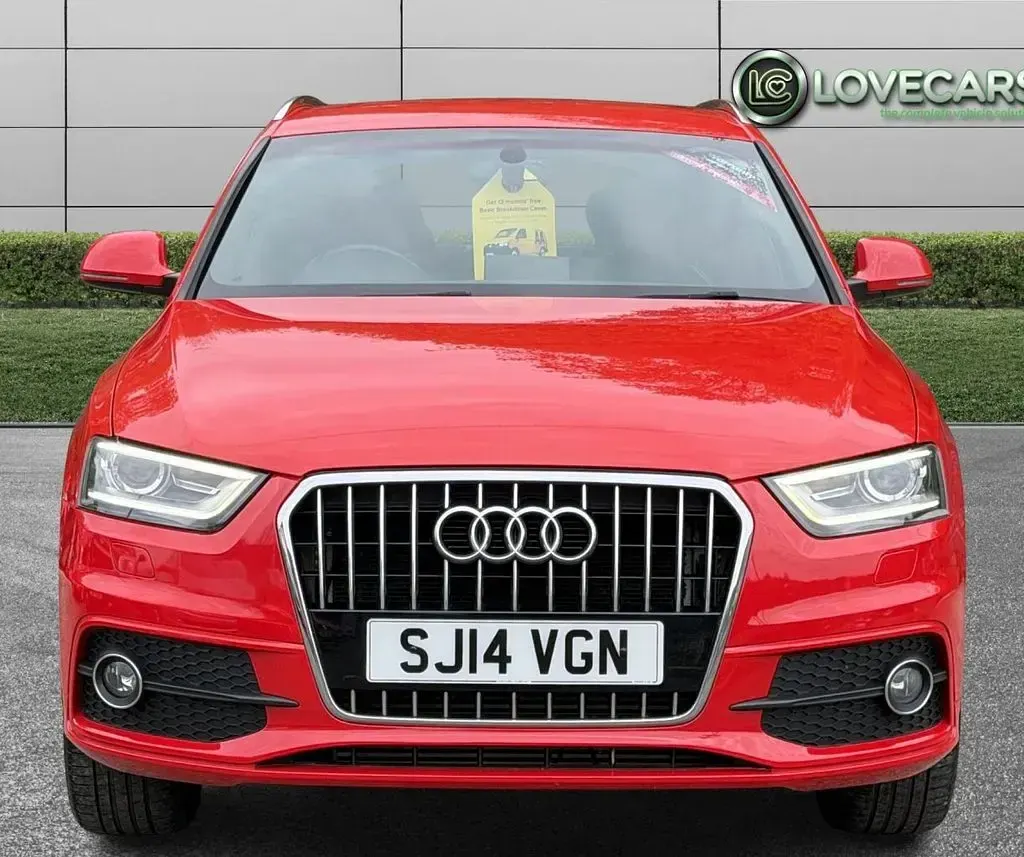 Used Audi Q3 S-Line 140 HP (102 kW) 2014 Red SUV